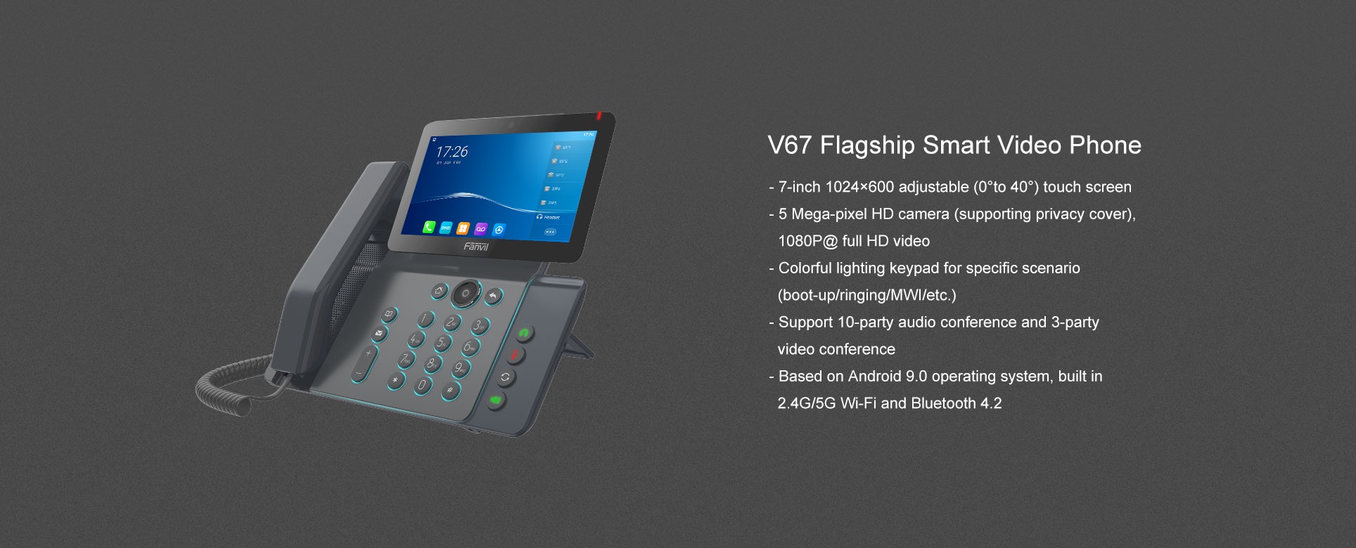 V67 Flagship SMART VIDEO PHONE